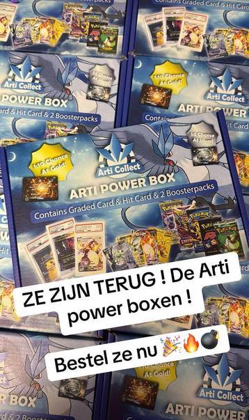 Pokemon Arti Powerbox ! Articollect = terug ! beschikbaar voor biedingen