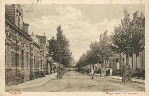 (388-095-061) Winschoten Burgemeester Venemastraat, Verzamelen, Ansichtkaarten | Nederland, Groningen, Verzenden