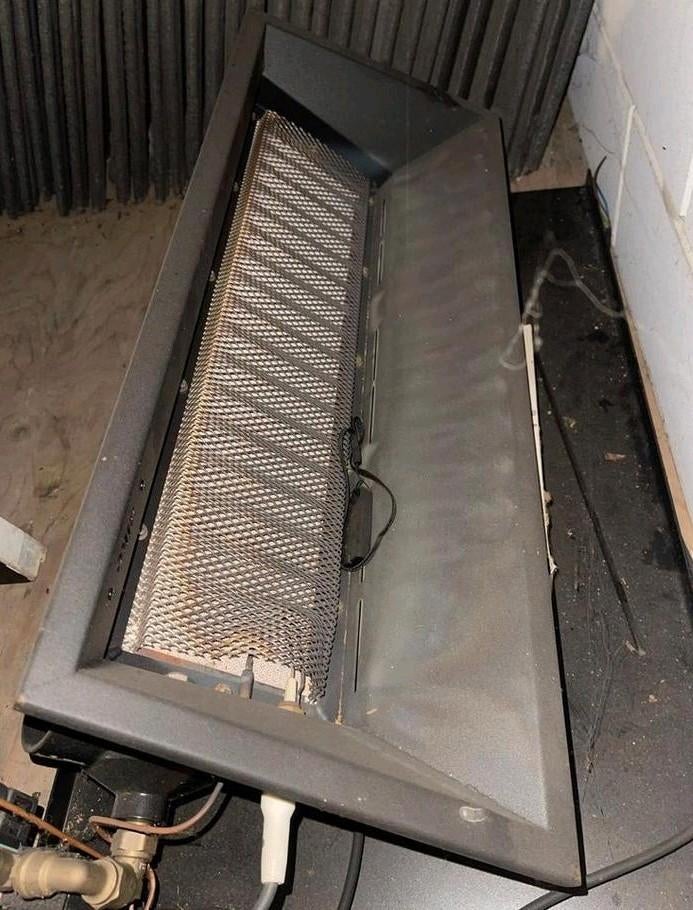 Wardenar Gaskachel - Gevelkachel proffesioneel, Huis en Inrichting, Kachels, Gebruikt, Gaskachel, Gas, Ophalen of Verzenden