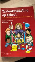 Marianne Verhallen - Taalontwikkeling op school, Sociale wetenschap, Zo goed als nieuw, Marianne Verhallen; Ruud Walst, Ophalen of Verzenden
