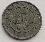 10 Cent Oude Gas Munt WW2 Tweede Wereldoorlog Nederland WO2, Ophalen of Verzenden, Nederland, Overige typen