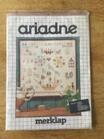 Ariadne borduurpakket merklap, Ophalen of Verzenden, Nieuw, Handborduren, Borduurpakket