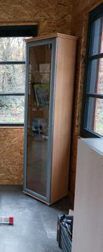 Vitrine kasten, Huis en Inrichting, Kasten | Vitrinekasten, Ophalen, Gebruikt, 50 tot 100 cm, 150 tot 200 cm