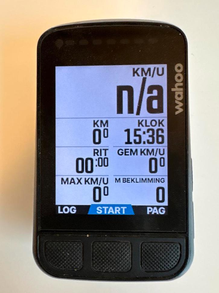 Wahoo ELEMNT Bolt Fietscomputer, Fietsen en Brommers, Fietsaccessoires | Fietscomputers, Zo goed als nieuw, Draadloos, Ophalen of Verzenden