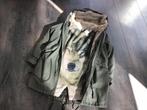 SUMMUM Winterjas Parka Kaki 2-in-1 met binnenjas teddy * S, Ophalen of Verzenden, Zo goed als nieuw, Maat 38/40 (M), Groen