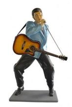 Elvisbeeld 170 cm - elvis met gitaar, Verzamelen, Muziek, Artiesten en Beroemdheden, Ophalen, HorecaBeelden, Nieuw, HorecaBeelden