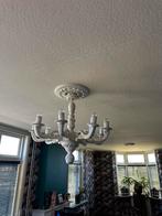 9 arms kroonluchter, Huis en Inrichting, Lampen | Kroonluchters, Ophalen, Gebruikt, Hout, Barok