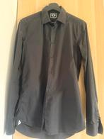 Kenzo slimfit heren overhemd Maat 39 (15 1/4) Kleur: Zwart, Ophalen of Verzenden, Gedragen, Zwart, Halswijdte 39/40 (M)