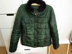 Donkergroene winterjas maat XL - draagmaat L, Ophalen of Verzenden, Zo goed als nieuw, Groen, Maat 42/44 (L)