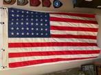 US vlag 48 sterren van katoen - verouderd, Verzamelen, Militaria | Tweede Wereldoorlog, Amerika, Overige soorten, Vlag of Vaandel