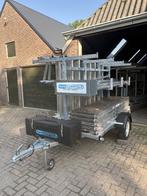 Huur rolsteiger op aanhanger 10,2m werkhoogte, Ophalen, Nieuw, Rolsteiger of Kamersteiger, 5 meter of hoger