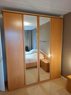 Grote kledingkast met spiegeldeuren, Huis en Inrichting, Kasten | Kledingkasten, Met deur(en), Gebruikt, Ophalen of Verzenden