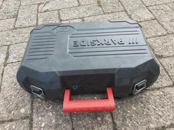 Parkside accu gipsfrees LEEG koffer kist gereedschapskist beschikbaar voor biedingen