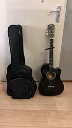 gitaar weinig gebruikt + tas + plectrum, Muziek en Instrumenten, Ophalen of Verzenden, Zo goed als nieuw