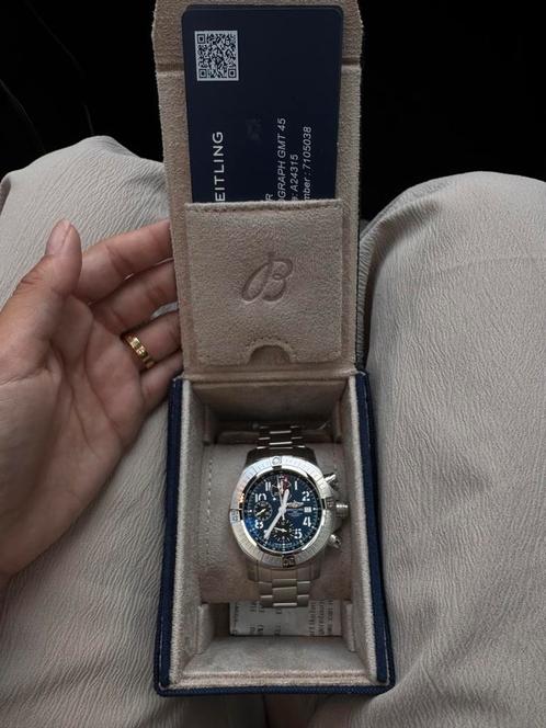 Breitling Avenger Horloge., Sieraden, Tassen en Uiterlijk, Horloges | Antiek, Breitling, Staal, Onbekend, Ophalen of Verzenden
