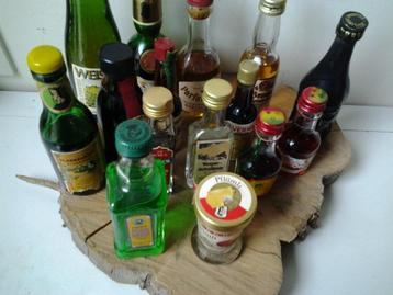 Drankflesjes miniatuur 15 st beschikbaar voor biedingen