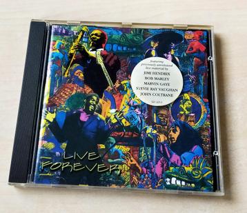 Live Forever Sacred Sources I CD Jimi Hendrix Bob Marley beschikbaar voor biedingen