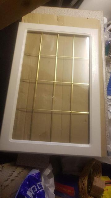 deur keuken paneel hout glas lood vitrine badkamer deurtje beschikbaar voor biedingen
