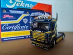 Tekno Scania 143m., Hobby en Vrije tijd, Modelauto's | 1:50, Ophalen of Verzenden, Zo goed als nieuw, Bus of Vrachtwagen, Tekno