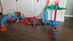 HotWheels banen + auto's + blik, Ophalen of Verzenden, Gebruikt