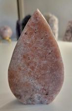 Roze Chalcedoon / Roze Amethist met Kwarts Vlam, Verzamelen, Ophalen of Verzenden, Mineraal