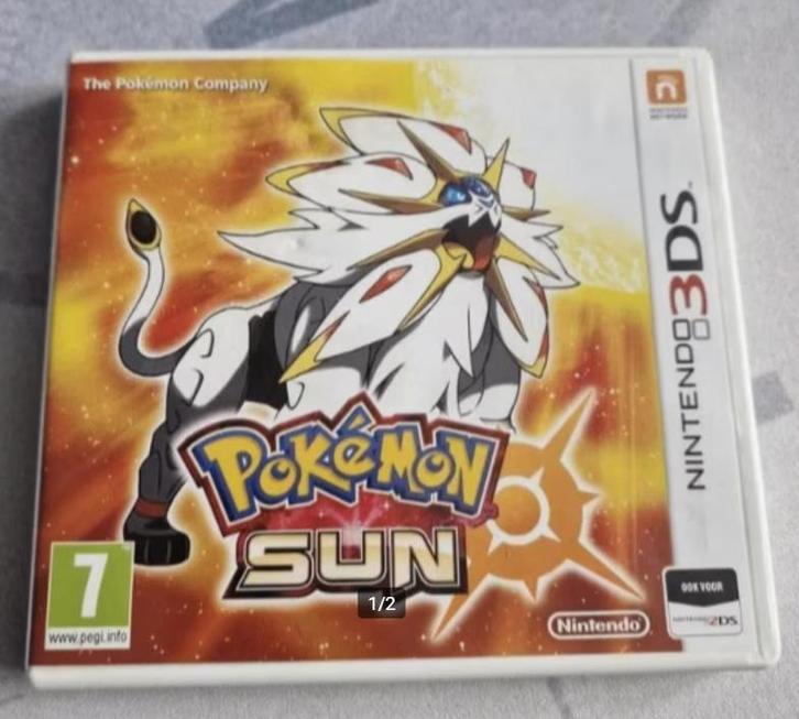 Pokemon Moon, Spelcomputers en Games, Games | Nintendo 2DS en 3DS, Zo goed als nieuw, Avontuur en Actie, 1 speler, Vanaf 7 jaar