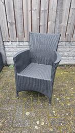 4 wicker tuinstoelen merk P&R, Tuin en Terras, Ophalen, Gebruikt, Wicker