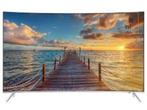 Samsung 43 inch 4K wifi Smart TV Curved 100 hz beeld, Ophalen, LED, Zo goed als nieuw, 100 Hz