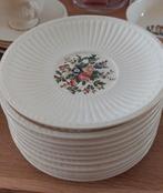 Wedgwood Conway 10x “Schotel voor Soepkom” 16.5 cm, Ophalen of Verzenden, Zo goed als nieuw, Wedgwood, Kop(pen) en/of Schotel(s)