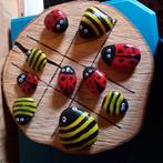 Houten boter kaas en eieren spel bord ongeveer 22cm, Hobby en Vrije tijd, Een of twee spelers, Ophalen of Verzenden, Nieuw