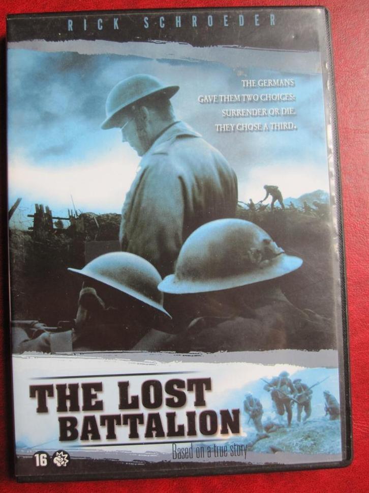 The Lost Battalion (2001), Cd's en Dvd's, Dvd's | Actie, Zo goed als nieuw, Oorlog, Vanaf 16 jaar, Ophalen of Verzenden