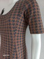 Pied de Poule jurk van Kyra & Co in bruin en grijs, maat M, Maat 38/40 (M), Bruin, Ophalen of Verzenden, Zo goed als nieuw