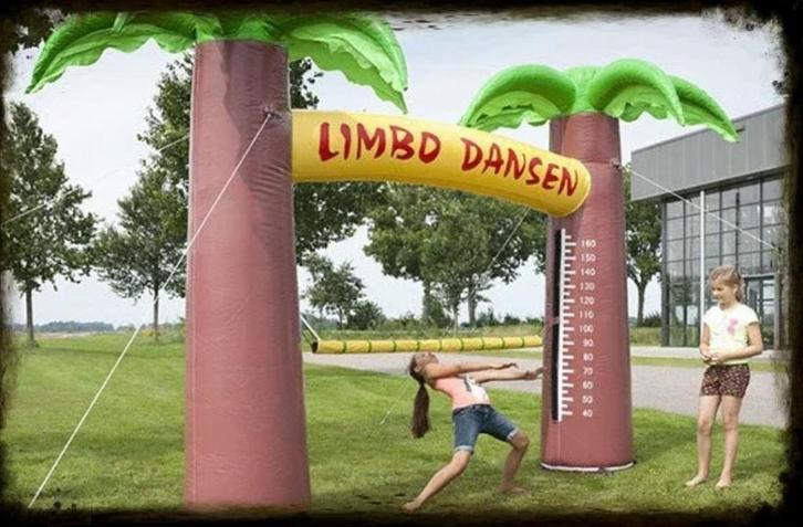 Limbodansen te huur, Hobby en Vrije tijd, Feestartikelen | Verhuur, Ophalen