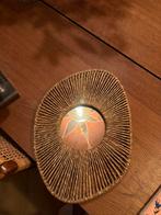 H&M Home Spiegel Rotan Assymetrisch, Huis en Inrichting, Woonaccessoires | Spiegels, Ophalen, Minder dan 50 cm, Zo goed als nieuw