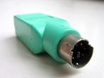 Muis - mouse adapter USB to Adapter PS2, Verzenden, Nieuw