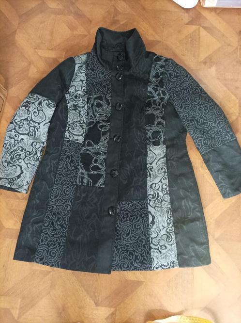 Yessica pachwork jas tussenjas maat 48, Kleding | Dames, Jassen | Winter, Zo goed als nieuw, Maat 46/48 (XL) of groter, Overige kleuren