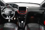 Peugeot 208 1.6 THP GTi (NAVIGATIE, LEDER, PDC, CRUISE, SPOR, Auto's, Peugeot, Voorwielaandrijving, Euro 5, Gebruikt, Zwart