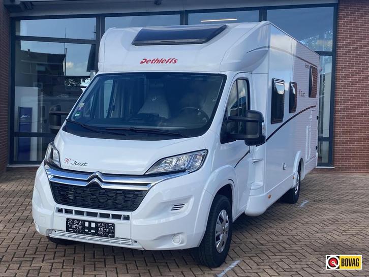 Dethleffs Just90 Citroën 165 pk 4Pers, Caravans en Kamperen, Campers, Bedrijf, tot en met 4, Half-integraal, Dethleffs, Diesel
