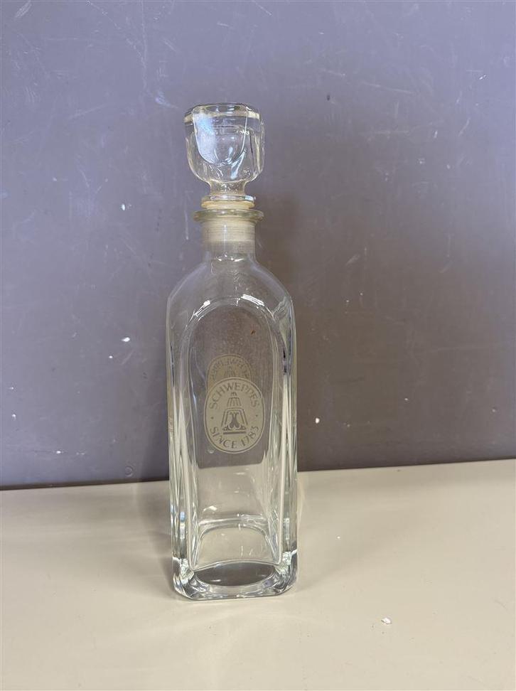 Vintage Schweppes fles, Antiek en Kunst, Antiek | Glas en Kristal, Ophalen of Verzenden