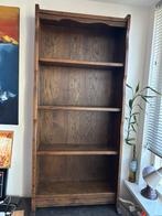 Eiken boekenkast, Huis en Inrichting, Kasten | Boekenkasten, Ophalen, Zo goed als nieuw, 25 tot 50 cm