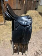 Kieffer dressuurzadel 18 inch, Ophalen of Verzenden, Gebruikt, Zwart, Overige typen