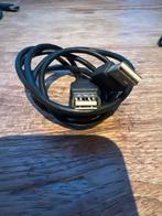 2x USB Verlengkabels Male naar Female, Computers en Software, Pc- en Netwerkkabels, Ophalen of Verzenden, Gebruikt