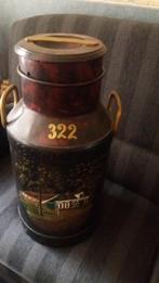 mooie gave beschilderde melkbus uit groningen, Antiek en Kunst, Curiosa en Brocante, Ophalen