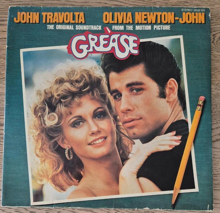 Grease The Original Soundtrack From The Motion Picture 2LP, Cd's en Dvd's, Vinyl | Filmmuziek en Soundtracks, Gebruikt, Ophalen of Verzenden