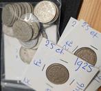 25 cent wilhelmina zilver, Postzegels en Munten, Munten | Nederland, Verzenden, Zilver, 25 cent, Koningin Wilhelmina