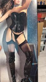 Lak corset met string nieuw maat XXL black level, Ophalen of Verzenden, Nieuw