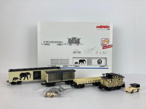 Märklin 84773 – Safari Wagonset (idee+spiel Special), Hobby en Vrije tijd, Modeltreinen | H0, Zo goed als nieuw, Wagon, Wisselstroom