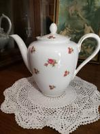 Mokka / Klein Koffiepotje Shirnding Bavaria met roze roosjes, Ophalen of Verzenden
