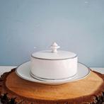 RTH Tsjechoslowakije, witte botervloot met zilveren rand, Ophalen of Verzenden