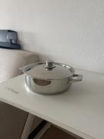 Simtronic pan 26CM, Huis en Inrichting, Keuken | Potten en Pannen, Verzenden, Zo goed als nieuw, Rvs, Koekenpan of Braadpan